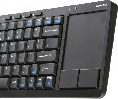Omega bezvadu klaviatūra US SmartTV OKB004B, melna (43666) image 1