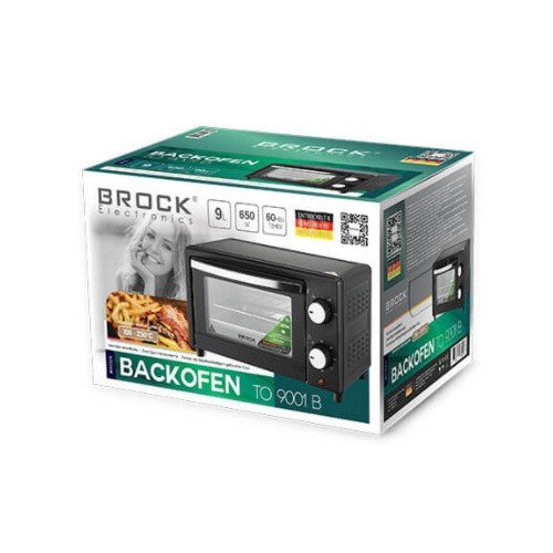 Brock Electronics BROCK Elektriskā cepeškrāsns, 650W image 2
