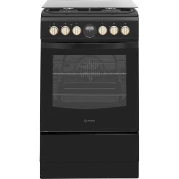 Gas stove with electric oven Indesit IS5G8CHBPO