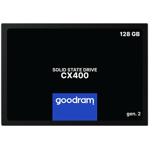 GOODRAM CX400 128GB SSD, 2.5” 7mm, SATA 6 Gb/s, Read/Write: 550 / 460 MB/s, gen. 2 image 1