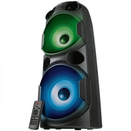 Speaker SVEN PS-750, black (80W, TWS, Bluetooth, FM, USB, microSD, LED-display, 2x4400mA*h) image 1