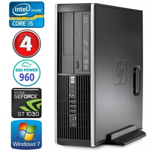 Hewlett-packard HP 8100 Elite SFF i5-750 4GB 960SSD GT1030 2GB DVD WIN7Pro image 1