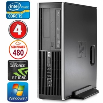 Hewlett-packard HP 8100 Elite SFF i5-750 4GB 480SSD GT1030 2GB DVD WIN7Pro