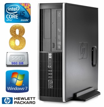 Hewlett-packard HP 8100 Elite SFF i5-650 8GB 960SSD DVD WIN10PRO/W7P