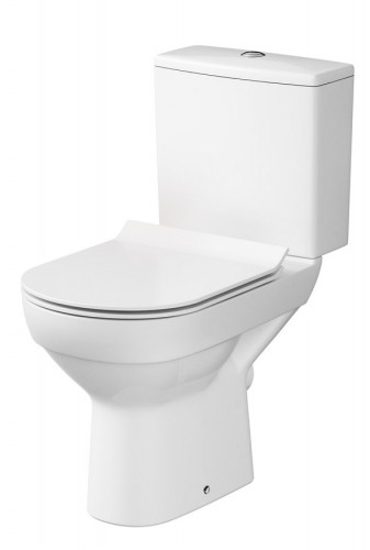 Cersanit WC pods CITY 604 CLEAN ON 3/5l ar duroplast SC EO SLIM vāku image 1