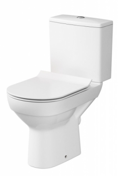 Cersanit WC pods CITY 604 CLEAN ON 3/5l ar duroplast SC EO SLIM vāku