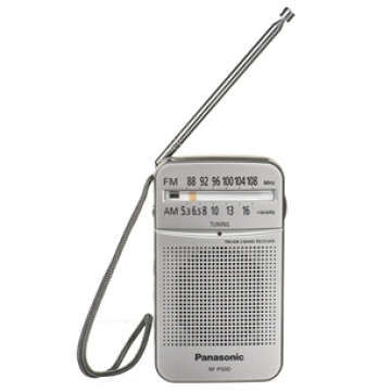 Kabatas radio RF-P50D, Panasonic