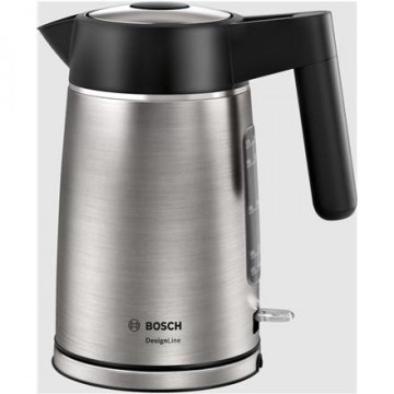 Bosch Kettle DesignLine TWK5P480 Electric, 2400 W, 1.7 L, Stainless steel, 360° rotational base, Stainless steel