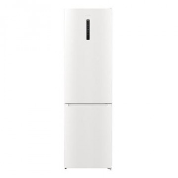 Gorenje Холодильник NRK6202AW4 A++, Free standing, Combi, Height 200 cm, No Frost system, Fridge net capacity 235 L, Freezer net capacity 96 L, Display, 38 dB, White