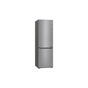 LG Refrigerator GBB61PZJMN, Free standing, Combi, Height 186 cm, No Frost system, Fridge net capacity 234 L, Freezer net capacity 107 L, Display, 36 dB, Silver