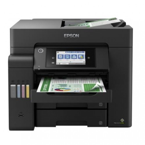 Epson Multifunctional Printer EcoTank L6550 Colour, Inkjet, A4, Wi-Fi, Black image 1