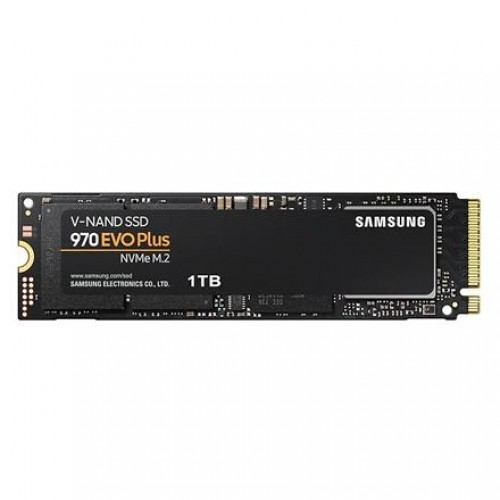 Samsung 970 Evo Plus 1000 GB, SSD interface M.2 NVME, Write speed 3300 MB/s, Read speed 3500 MB/s image 1