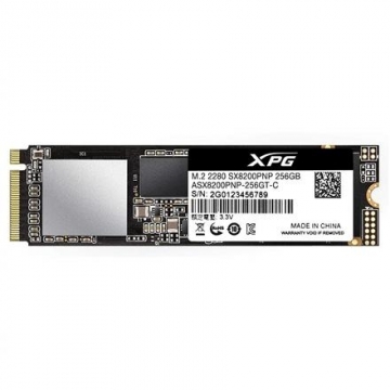 ADATA XPG SX8200 Pro 256 GB, SSD interface M.2 NVME, Write speed 1200 MB/s, Read speed 3500 MB/s