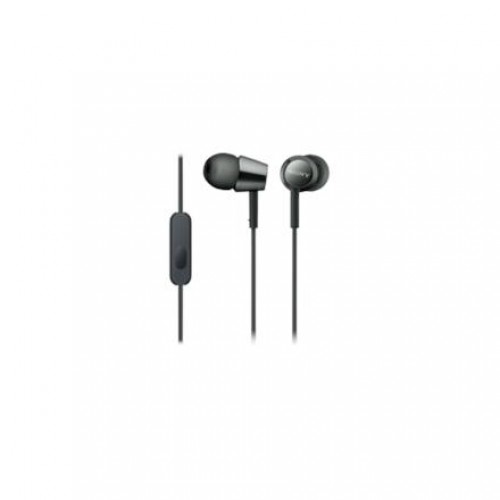 Sony MDR-EX155APB 3.5mm (1/8 inch), In-ear, Microphone, Black image 1