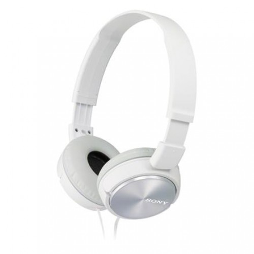 Sony Foldable Headphones MDR-ZX310 Headband/On-Ear, White image 1