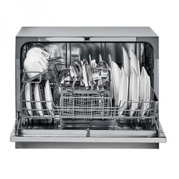 Candy Dishwasher CDCP 6S Table, Width 55 cm, Number of place settings 6, Number of programs 6, A+, Silver