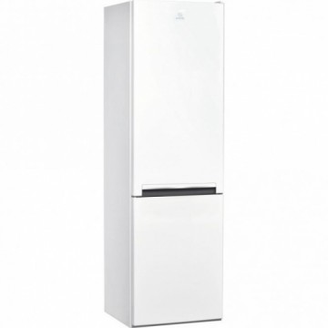 INDESIT Холодильник LI7 S1E S Energy efficiency class F, Free standing, Combi, Height 176.3 cm, Fridge net capacity 197 L, Freezer net capacity 111 L, 39 dB, Silver
