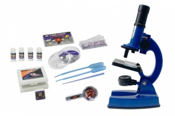 EASTCOLIGHT microscope set Deluxe, 100/450/900X, 90081