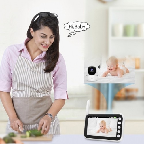 Видеоняня, детский видео монитор 720P - AMB200 image 4