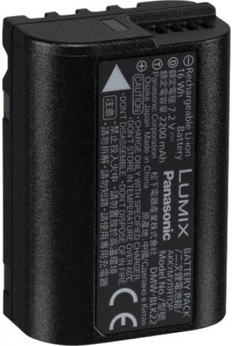 Panasonic battery DMW-BLK22E image 1