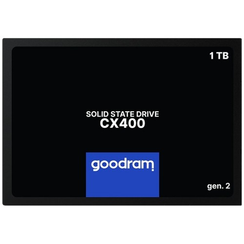 GOODRAM CX400 01T SSD, 2.5” 7mm, SATA 6 Gb/s, Read/Write: 550 / 500 MB/s, gen. 2 image 1