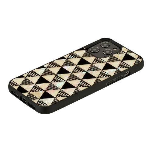 iKins case for Apple iPhone 12/12 Pro pyramid black image 2