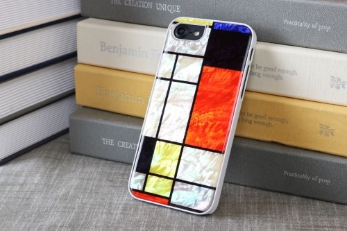 iKins case for Apple iPhone 8/7 mondrian white image 2