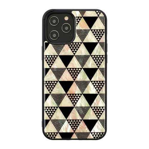 iKins case for Apple iPhone 12 Pro Max pyramid black image 1