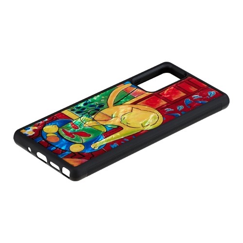 iKins case for Samsung Galaxy Note 20 cat with red fish image 2