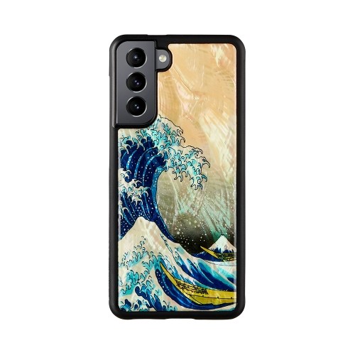 iKins case for Samsung Galaxy S21 great wave off image 1