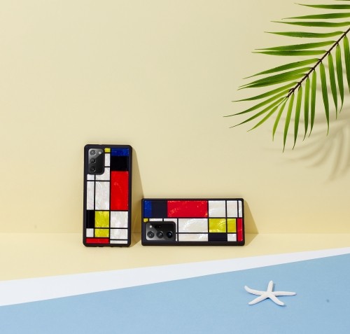 iKins case for Samsung Galaxy Note 20 Ultra mondrian black image 5