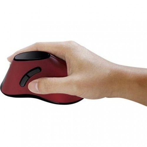 Logilink Ergonomic Vertical Mouse ID0159 Wireless, Red image 1