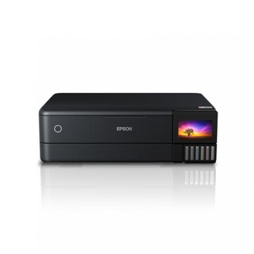 Epson Multifunctional Printer EcoTank L8180 Colour, Inkjet, A4, Wi-Fi, Black image 1