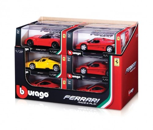 BBURAGO FERRARI automašīna 1/32 Ferrari RP Vehicels, asort., 18-46100 image 3