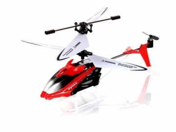 SYMA S5 Helikopters ar žiroskopu stabilizatoru / LED / Sarkans