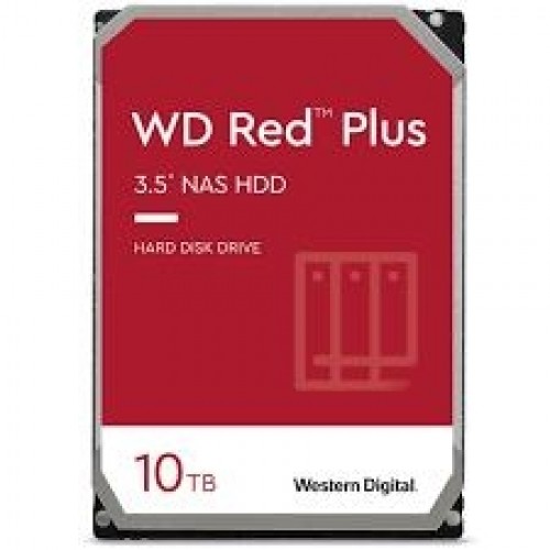 Western Digital HDD SATA 10TB 6GB/S 256MB/RED WD101EFBX WDC image 1