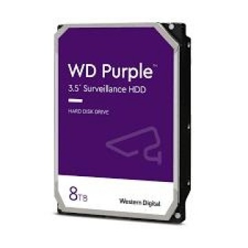 Western Digital HDD SATA 8TB 6GB/S 128MB/PURPLE WD84PURZ WDC
