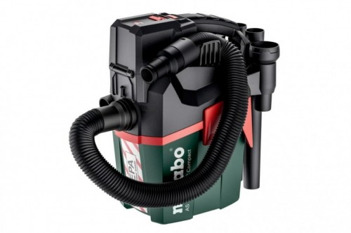 Cordless vacuum cleaner AS 18 HEPA PC Compact, carcass, Metabo image 1