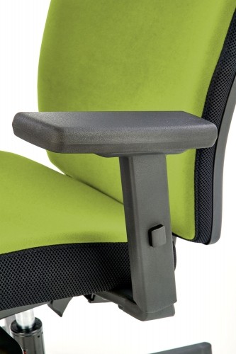 Halmar POP office chair, color: black / green image 3