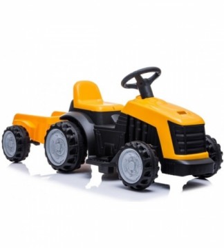 Traktors ar piekabi un akumulatoru TR-1908T yellow (4186)