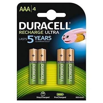 Duracell Precharged HR03 850MAH ALWAYS READY Блистерная упаковка 4шт.