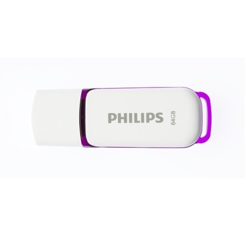 Philips USB 2.0 Flash Drive Snow Edition (violeta) 64GB image 1