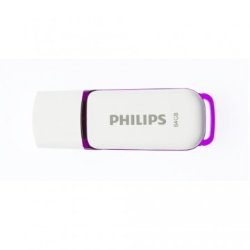 Philips USB 2.0 Flash Drive Snow Edition (фиолетовая) 64GB