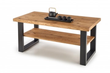Halmar HORUS-LAW coffee table, color: light oak/black