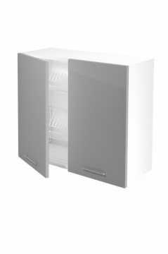 Halmar VENTO GC-80/72 top cabinet with drainer, color: light grey