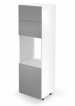 Halmar VENTO DP-60/214 high cargo cabinet, color: white / light grey
