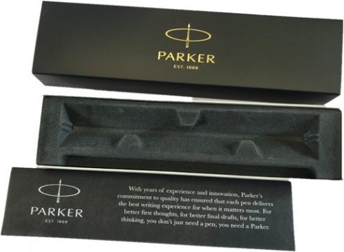 Lodīšu pildspalva Parker Urban Premium BALLPOINT Pearl Metal (zils pildījums) image 3