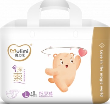 MULIMI diapers L, 9-14kg, 40 pcs