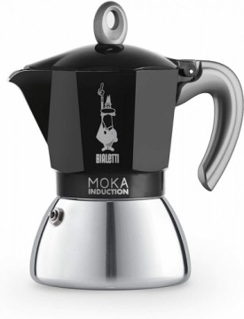 Bialetti Moka Induction black 4 cups