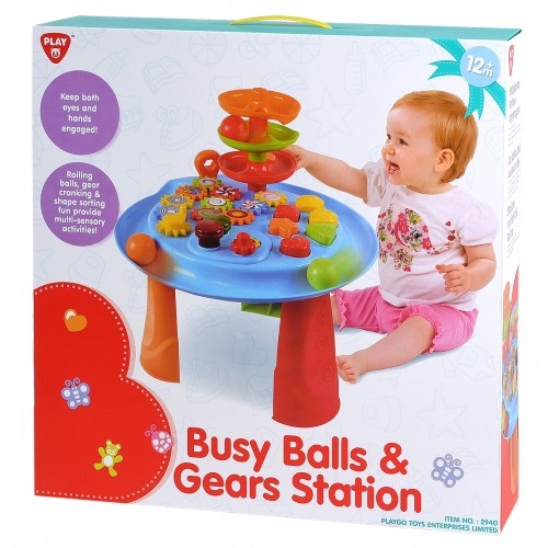 PLAYGO INFANT&TODDLER BUSY BALLS & GEARS STATION, 2940 image 2
